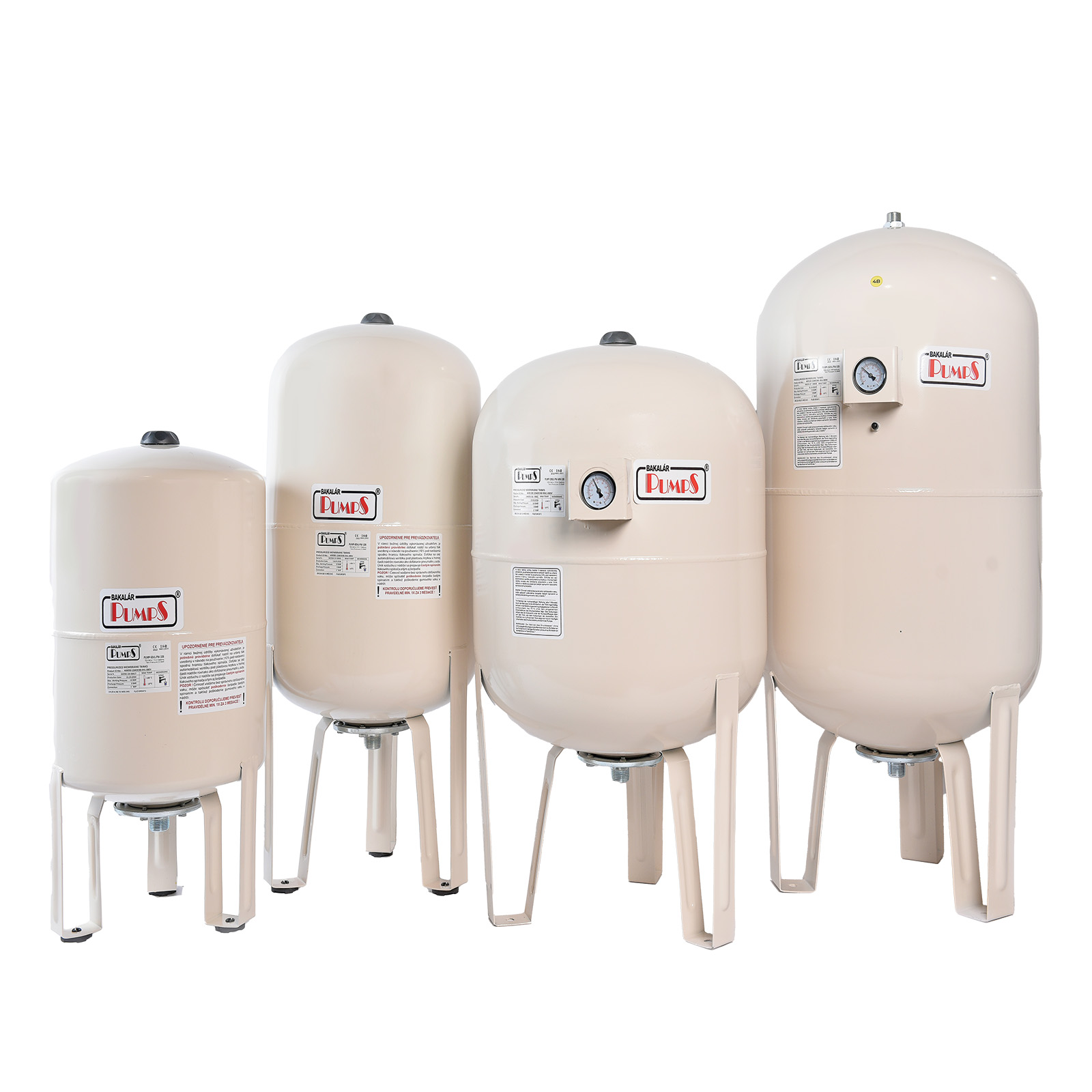 Vertical pressure vessels